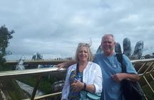 Golden Bridge-Monkey mountain-Dragon Bridge -Marble Mountain Fullday PrivateTour