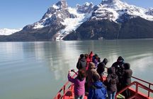 Balmaceda & Serrano Glaciers Boat Tour and traditional lunch.