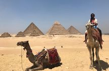 Sightseeing Day Tour to Pyramids, Egyptian Museum and Bazaar 
