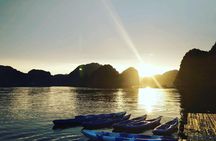 Magical Sunset and Evening with glowing plankton by Cat Ba Local