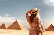 Tour to Giza Pyramids,Sphinx,Egyptian Museum,Market,Dinner Cruise All inclusive 