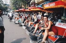 (5 Hours) 3 in 1 Special Tour: Cyclo, Street Food Tour & Foot Spa