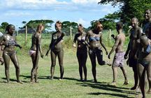 Mud Pools, Hindu Temple, Sleeping Giants Gardens, shopping, markets & Lunch 