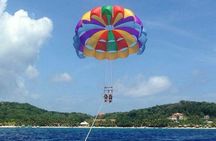 Roatan Parasailing, Reef Snorkel & Beach Combo 