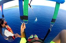 Roatan Parasailing, Reef Snorkel & Beach Combo 