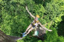 Zipline+Sticky waterfall+Long Neck Village Private Tour