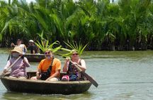 Hoi An Countryside - Buffalo Riding - Basket Boat Rowing