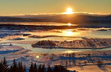 Golden Circle & Secret Lagoon Luxury Private Tour in a new luxury Mercedes Benz