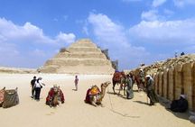 Private Full Day Tour: Great Pyramids & Pyramids at Sakkara & Memphis
