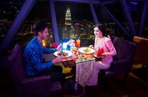 Dining at ORBIT Revolving Restaurant KL Tower with Transfers