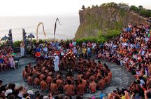 Half Day: Uluwatu Temple,KECAK FIRE DANCE Evening Tour & Jimbaran SEAFOOD Dinner