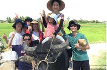 5-Hour Discovery Countryside by Cycling, Buffalo and Basket Boat