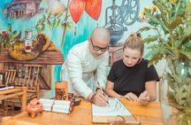 Special Lantern Making Class And painting on Silk Lantern