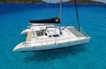 50' Luxury Yacht. Private Full or Half Day Catamaran Snorkel, & Beach Experience