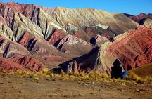 Hornocal, 14 colors mountain, trough Humahuaca´s gorge