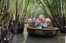 Experience boating at Bay Mau coconut forest, cooking class