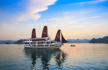 Halong Bay tour 2 days / 1 night on Stellar cruise {New 4 star Cruise}.