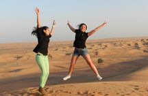 Morning Red Dunes Desert Safari With Camel Ride And Sand Boarding