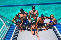Cruise Ship Multiple Snorkeling, Snacks, Music & Private Vehicle