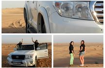 Morning Red Dunes Desert Safari With Quad bike And Sand Boarding