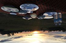 Sunset Dinner at Rice Paddy Fields