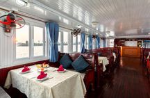 Halong bay Full Day Cruise trip: kayaking, surprise cave, titop island, lunch