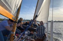 Sailing trip on the Hamburg Outer Alster
