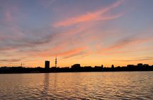 Hamburg Small-Group Sunset Sailing Cruise on Lake Alster