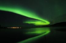 Northern lights hunting with car