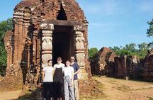 My Son Sanctuary Tour by Car & Hoi An Countryside Tour by Bicycle in One Day