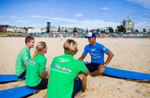Surfing Lessons on Sydney's Bondi Beach