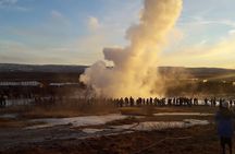 Private Golden Circle Tour and Snowmobiling Adventure