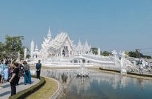 White Temple, Black House Museum and Hot Spring Tour from Chiang Mai (SHA Plus)