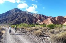 Mountain biking in the surroundings of Tilcara