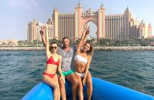 90-Min Speed Boat: Burj Al Arab, Atlantis, Ain Dubai & Ice Cream!