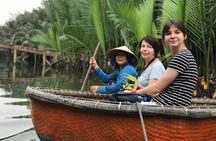 PRIVATE HOI AN Biking Vegetable Village, Basket Boat, Palm Forest