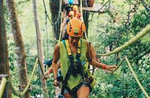 Flying Hanuman Ziplines 42 platform With Lunch 