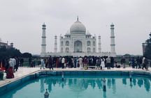From Delhi: Taj Mahal, Agra Fort, and Baby Taj Day Trip