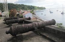 North Tour: rainforest, rum distillery, black sand beach etc
