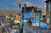 Pick up at the Pier and Valparaiso -Viña del Mar and transfer to the Airport