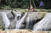 Blue Hole & Dunn's River Falls with Lunch from Negril