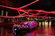 Amsterdam Light Festival Canal Cruise With Unlimited Drinks 