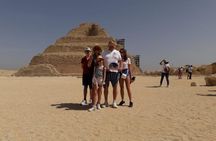 Private day tour to Giza Pyramids, Memphis and Saqqara .