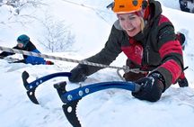 Guided Ice Climbing Activity in Pyhä