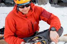 Guided Ice Climbing Activity in Pyhä