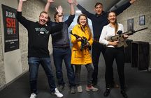 Real gun shooting experience! Extremely fun indoor activity in Riga!