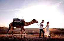 Marrakech: Agafay desert, Magical dinner & sunset and camel ride