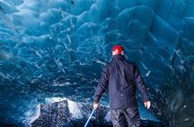 Crystal Blue Ice Cave Adventure