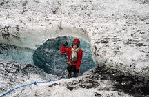 Crystal Blue Ice Cave Adventure