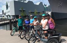 Electric Bike Rental Downtown Norfolk (self guided tour) 